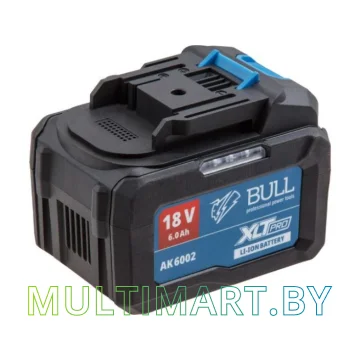 Аккумулятор Bull AK 6002 Li-Ion XLTpro 1329597 (18 В/6 Ач) картинка 2
